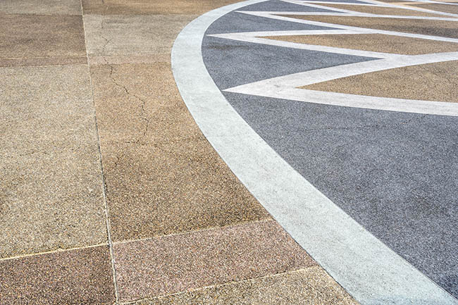 Dallage béton décoratif Labastide-Rouairoux